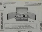 Original Sams Photofact Manual Hoffman 20B811, 20BA811, 20G810, 20T810 (486). Fixed Price $6.99.
