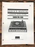 Sansui MQ-2000 Stereo Service Manual *original*. Fixed Price $14.97.