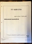 Marantz Tt 1020 Ctu Record Player / Turntable Service Manual *original*. Fixed Price $24.97.
