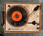 Vintage Audiotronics 304E Record Player. Fixed Price $80.00.