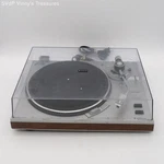 Sanyo Tp 1010 Vintage Turntable Belt Drive Japan No Needle, Broken Hinge. Fixed Price $75.00.