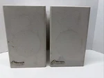 Lot Of 2 Mirage M-90IS Bookshelf Audiophile Stereo Surround Speakers White. Fixed Price $59.99.
