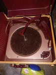 Webster Co. Webcor B-1024-1 Portable Phonograph, Record Player, Turntable. Fixed Price $60.50.