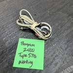 Bang & Olufsen Beogram 2400 Turntable Parts Rca Cords. Fixed Price $15.00.