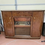 Vintage Polydor Radio/record Player/siemens/voice Of America. Fixed Price $200.00.