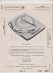 Sams 1958 Zenith Turntable Schematic S-14067 With Charts And Diagrams Sceiver. Fixed Price $13.00.