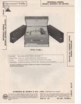 1963 Motorola SP44N-1 Record Player Amp Service Manual Photofact Schematic Fix. Fixed Price $8.99.
