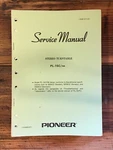 Pioneer PL-15C Record Player / Turntable Service Manual *original*. Fixed Price $24.97.