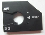 Dual 1978 Cs 1237 Pitch Control Turntable Record Player Repair Part Plastic Trim. Fixed Price $12.90.