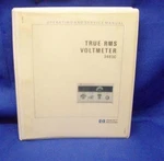 Hp 3403C True Rms Voltmeter Op & Service Manual. Fixed Price $50.00.