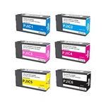 PP-50 PP-100 Ink Cartridges Color Set PJIC1 PJIC2 PJIC3 PJIC4 PJIC5 PJIC6 C.... Fixed Price $145.79.