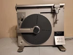 Vintage 1980S Mitsubishi LT-5V Vertical Turntable W/ Shure V15V-MR Cartridge. Fixed Price $480.00.