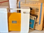 Vintage Panasonic SG-336 Portable Solid State Phonograph Yellow, New, Open Box. Fixed Price $250.00.