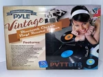 New Pyle Vintage Bluetooth Classic Vinyl Record Player - Black Nib. PVTTBT8. Fixed Price $95.00.