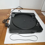 Denon Turntable DP-25F For Parts, (missing Dust Cover & Hinges) Replacement. Fixed Price $56.33.