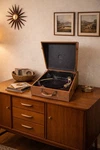 Vintage 1950S Emerson Portable Leather Suitcase Record Player Minor Repair!. Fixed Price $119.95.