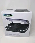 Jensen Record Turntable 3-SPEED Usb Stereo Speakers Vinyl Player JTA-230. Fixed Price $34.77.