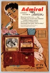 1951 Print Admiral Television Combination Stereo Turntable Cabinet 37K35. Fixed Price $9.95.