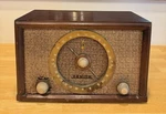 Vintage Zenith High Fidelity Am Fm Tube Radio Wood Cabinet Works. Fixed Price $35.00.