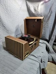 Vintage Rca Victor 1950S Phonograph Portable Suitcase Style Record Player. Fixed Price $75.00.
