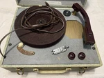Speed Record Player. Vintage 1950'S Airline Model # 35GAA - 946A. Fixed Price $20.00.