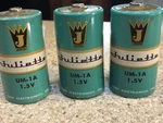 3 Rare Vintage Taiwan Juliette 1.5V Battery UM-1A Radio Topp Electronics. Fixed Price $29.99.