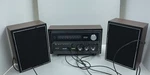 Vtg Motorola Stereophonic Fm Am Radio & Speakers Model TT39FW Japan Made. Fixed Price $98.95.