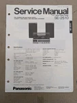 Panasonic SE-2510 Radio W/ Cassette Tapedeck & Record Changer Service Man D-4733. Fixed Price $54.95.