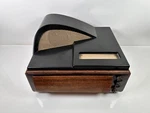 Vintage Mid Century Modern Philco Boomerang Tube Radio Record Player 49-1401. Fixed Price $299.99.