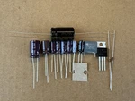 Micro-seiki DQX-500 Recap Kit Turntable Capacitor Replacement Set. Fixed Price $15.00.