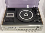 Vintage Sears Silvertone Am/fm Stereo Turntable Cassette 8-TRACK System, Parts. Fixed Price $202.43.