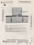 1961 Motorola SF15G Record Player Changer Amp Service Manual Photofact -1 -2 +++. Fixed Price $8.99.