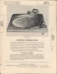 Webster Model 70, Record Changer, Sams Photofact 1947, 8 Pages, Nos. Fixed Price $9.95.