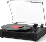 Vinyl Record Player Bluetooth Turntable With Built Stereo Speakers Belt Dr.... Fixed Price $84.80.