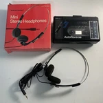 Sears Roebuck Stereo Cassette Player Fm Radio W/ Realistic 33-1000A Headphones. Fixed Price $32.99.