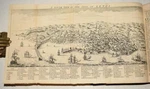 Gentleman's Magazine 1747 Lake District Folding City Of Genoa Mount Vesuvius Map. Fixed Price $577.70.