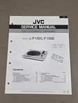 Jvc Turntable L-F130/L-F130B Service Manual D-2369. Fixed Price $54.95.
