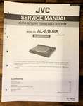 Jvc AL-A110BK Record Player / Turntable Supp. Service Manual *original*. Fixed Price $14.97.