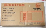 Electra Model P911 Am/radio Portable Solid State 2SPEED Phonograph New In Box. Fixed Price $77.00.