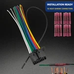 New Wire Harness For Jvc KD-T910BTS KDT910BTS Car Receiver Kit With Connectors. Fixed Price $10.95.