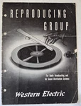 Western Electric 109A Reproducing Group Radio Station Instruction Booklet 1930'S. Fixed Price $29.99.