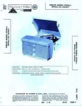 1960 Webcor CP1956-1 Record Player Changer Service Manual Photofact EP1956-1 Fix. Fixed Price $8.99.