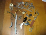 Vintage Magnavox Micromatic Turntable Record Player Parts Lot Bolts Screws. Fixed Price $45.00.