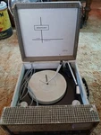 Vintage Electone Model 6013 Portable Suitcase Record Player Read. Fixed Price $45.00.