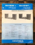 Pioneer RH-606 RH-6161 8 Track Stereo Service Manual *original*. Fixed Price $14.97.