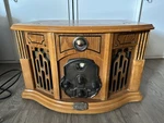 Thomas Pacconi 1900-2000 Classic Record Cassette Radio Player Model TPC-MSE7000. Fixed Price $95.00.