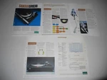 Sansui SR838 Turntable Brochure, 5 Pg, Specs, Info, Articles And Pictures. Fixed Price $11.99.
