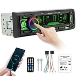 Vintage Car Fm Radio MP3 Player Bluetooth Usb Classic Stereo Audio Receiver Aux. Fixed Price $24.98.