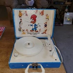 Woody Woodpecker Record Player In Case Works Great 33 45 78 Made By Teletone '76. Fixed Price $199.00.