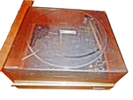 Vintage Lloyds Turntable 2Y16-08A (silver/wood) Record Player England For Parts. Fixed Price $14.99.